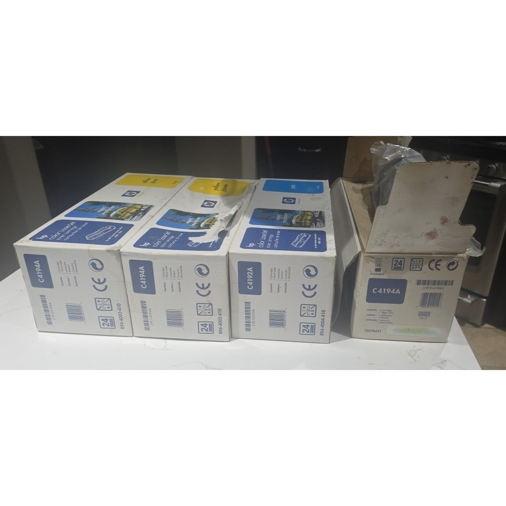 Lot Of 4 HP C4149A Laserjet toners For HP 8500/8550 Laserjet